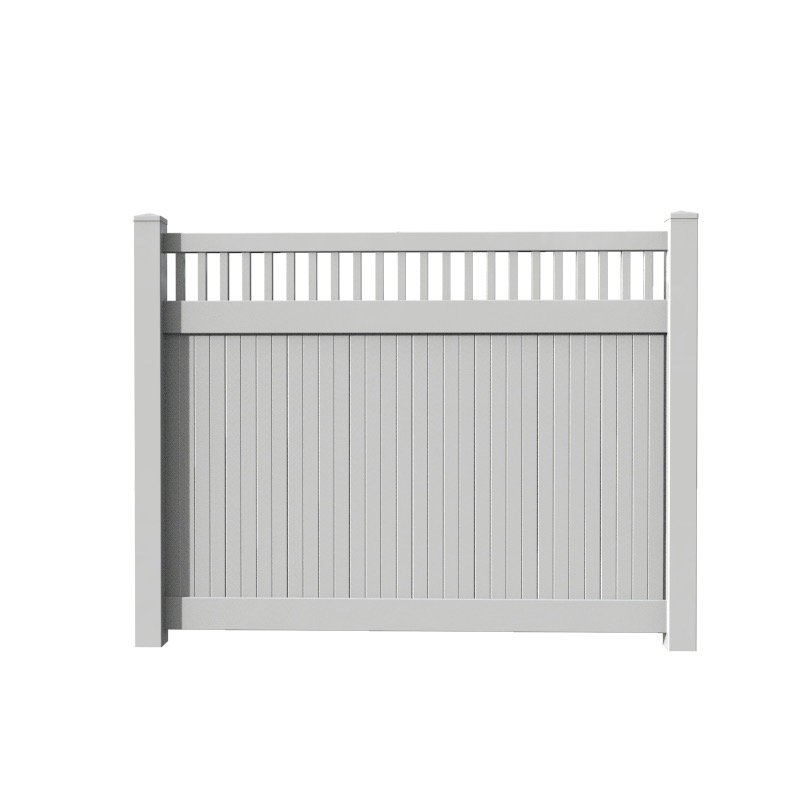 Semi Privacy 1.8m PVC Fence Panel